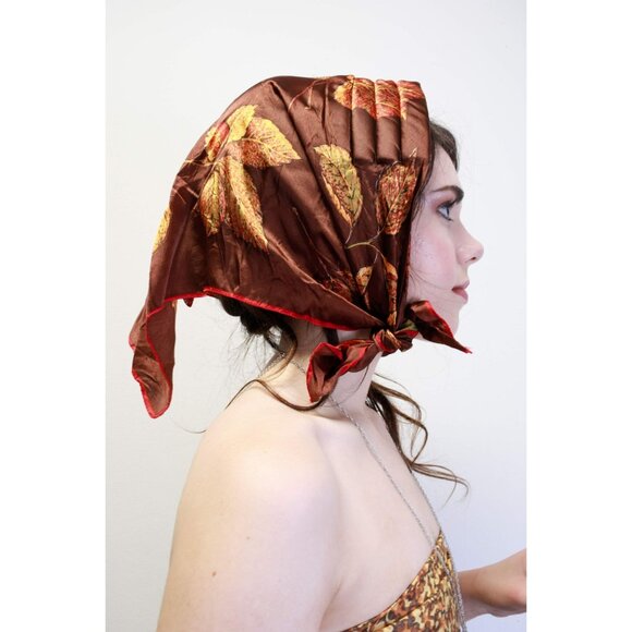 Summer Garden Hat Head Scarf Vintage Accessories - Picture 2 of 2